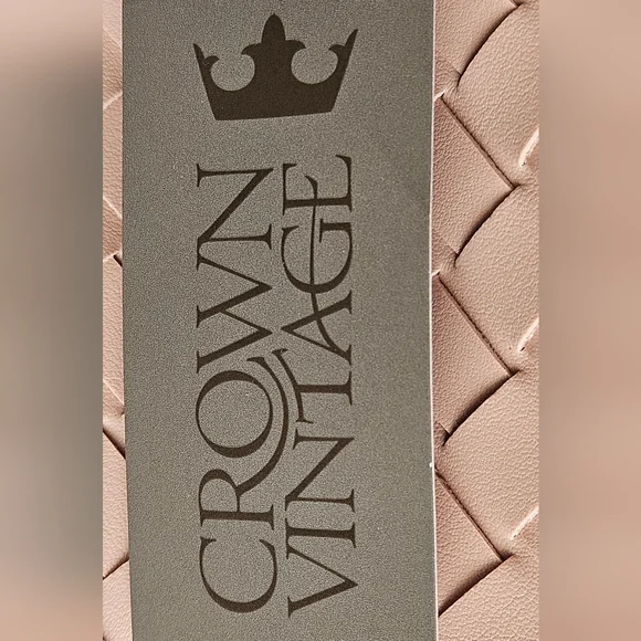 CROWN VINTAGE Woven Handbag/Crossbody NWT - Picture 8 of 9